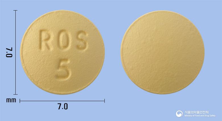 피엠에스로수바스타틴정5밀리그램(로수바스타틴칼슘)