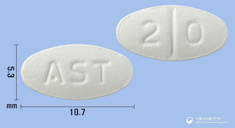제이더블유아토르바스타틴정20밀리그램(아토르바스타틴칼슘삼수화물)