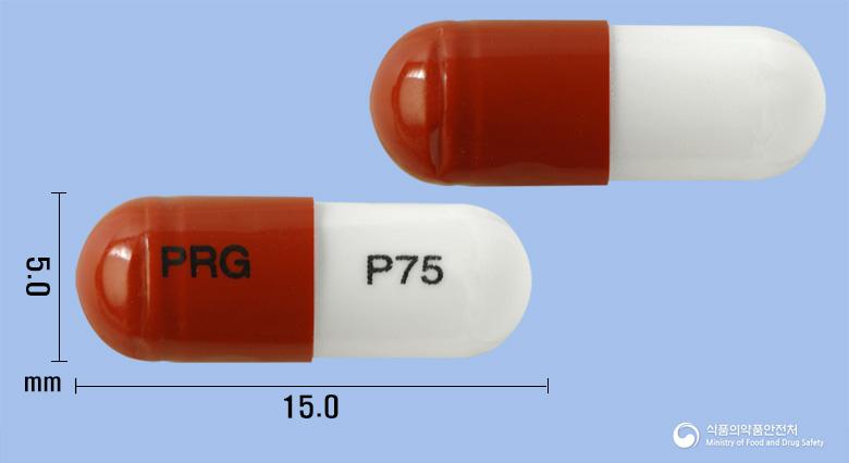프레캅캡슐75밀리그램(프레가발린)