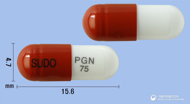 프레뉴캡슐75밀리그램(프레가발린)
