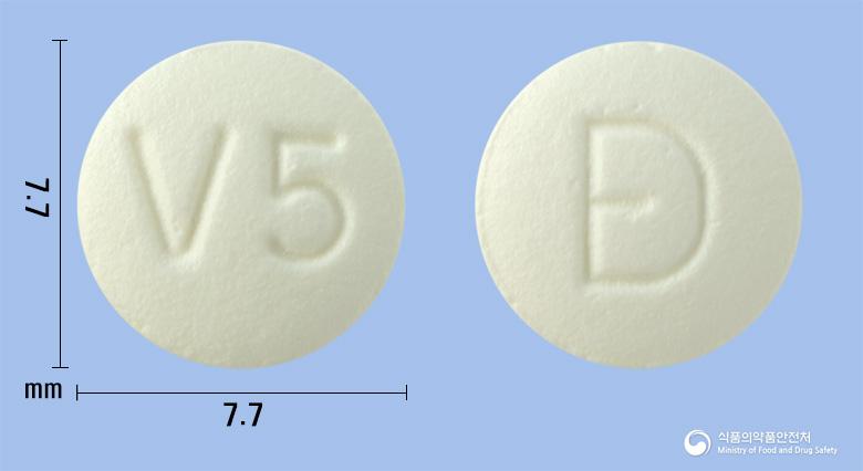 베시솔정5밀리그램(솔리페나신숙신산염)