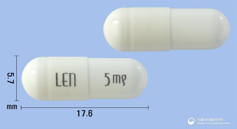 레날로마캡슐5밀리그램(레날리도마이드)