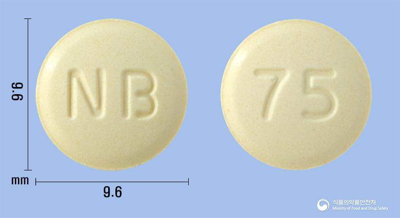 나프바스정75mg(나프토피딜)