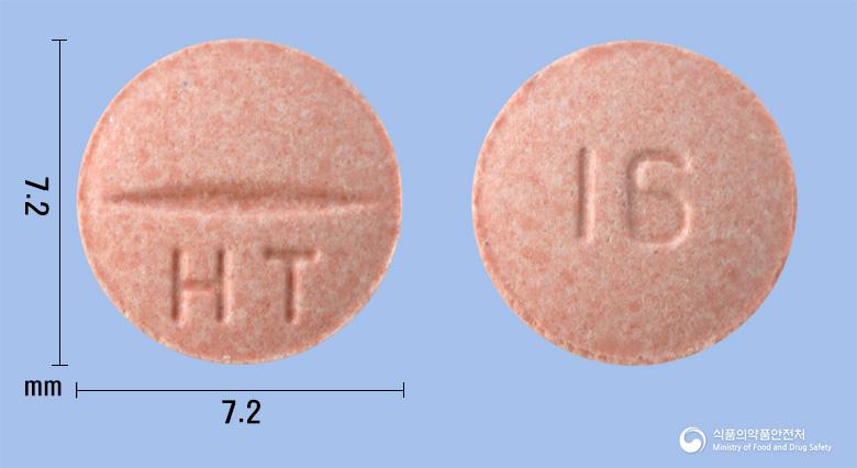 휴테칸정16mg(칸데사르탄실렉세틸)