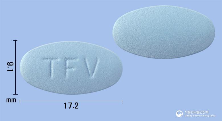 테포비어정(테노포비르디소프록실인산염)