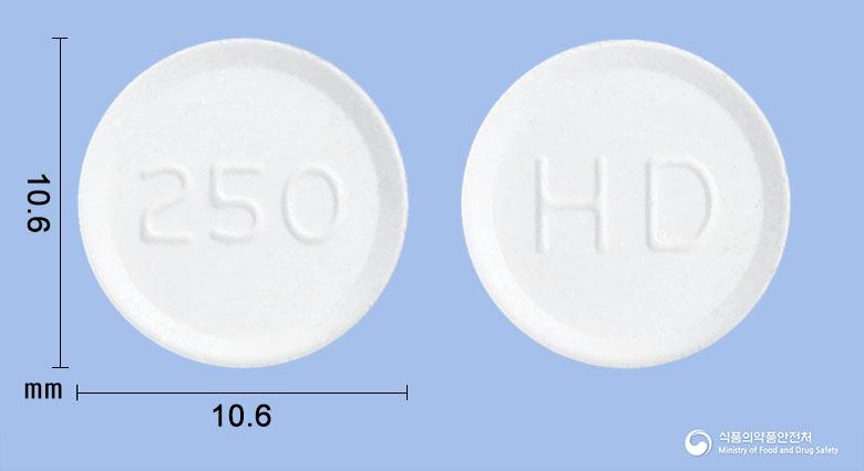 도벨티정250밀리그램(도베실산칼슘수화물)