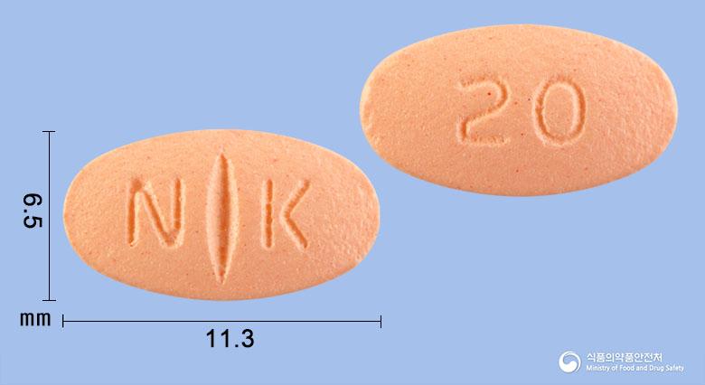 조코나정20밀리그램(심바스타틴)