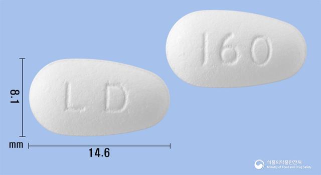 로오딜슈프라정160mg(페노피브레이트)