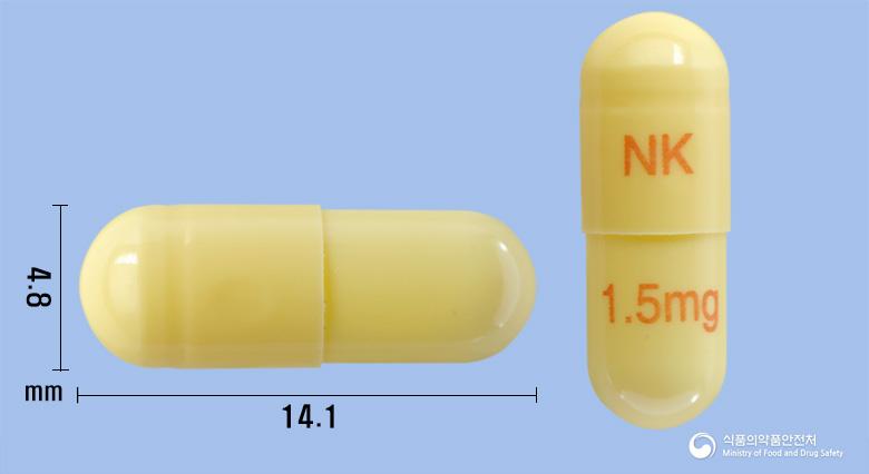넥티민캡슐1.5밀리그램(리바스티그민타르타르산염)