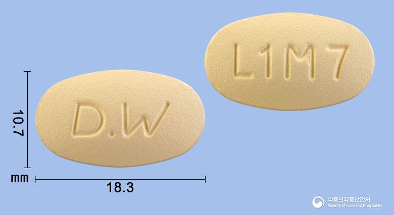리피메트서방정10/750밀리그램