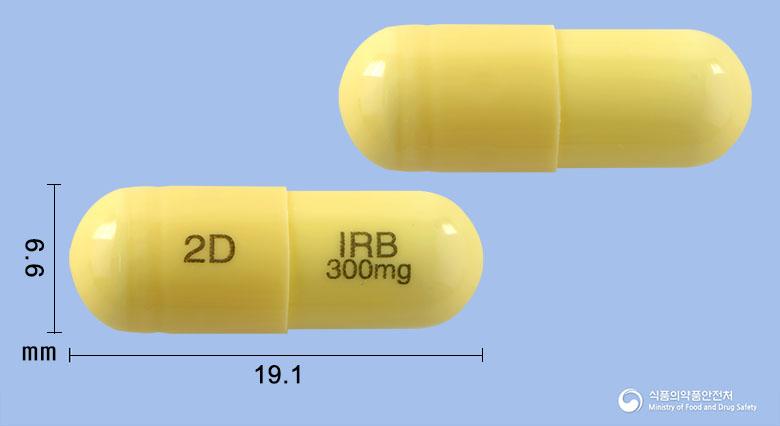 이로바캡슐300mg(가바펜틴)