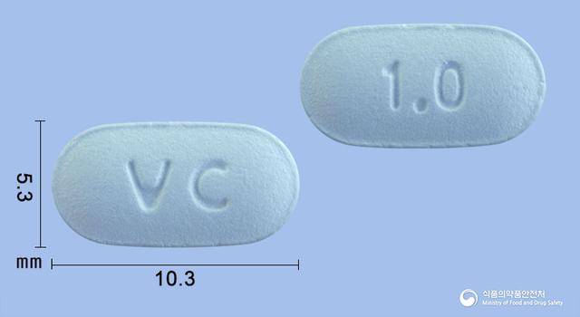 니코브렉정1mg(바레니클린살리실산염)