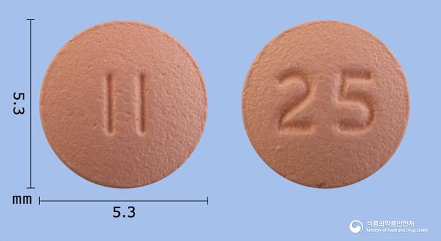 쿠에핀정25mg(쿠에티아핀푸마르산염)
