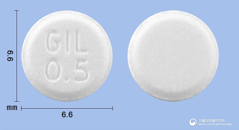 아질렉트정0.5밀리그램(라사길린메실산염)