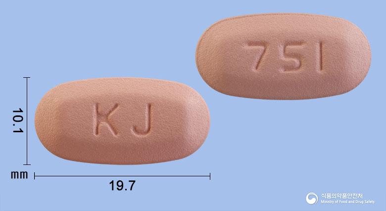 크레비스정750/10밀리그램