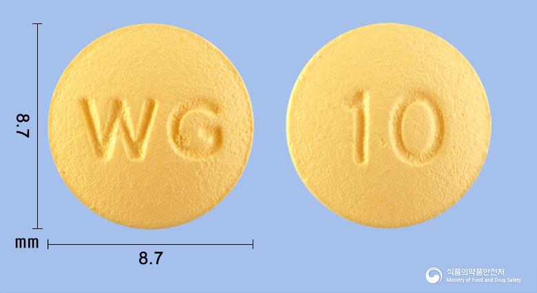 도네시지정10밀리그램(도네페질염산염일수화물)