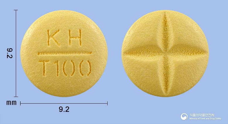 토파엠정100밀리그램(토피라메이트)