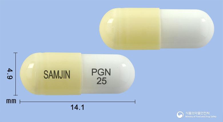 뉴로카바피지캡슐25밀리그램(프레가발린)