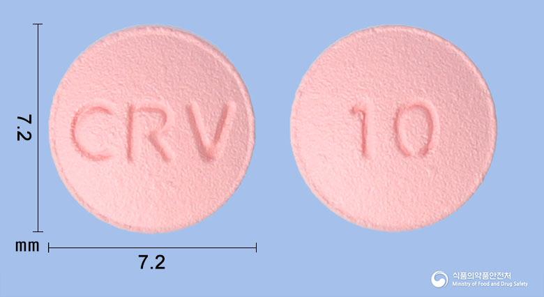 크레라토정10mg(로수바스타틴칼슘)