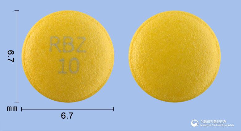 라바졸정10밀리그램(라베프라졸나트륨)