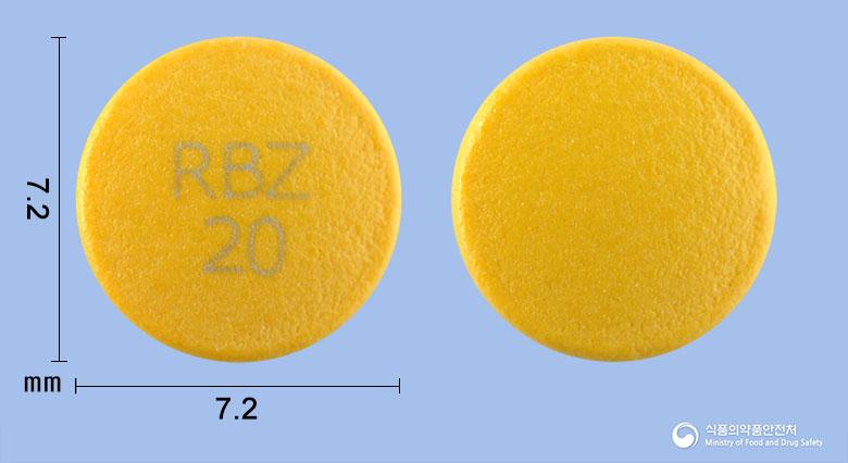 라바졸정20밀리그램(라베프라졸나트륨)