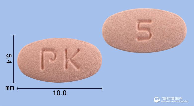파비스아픽사반정5밀리그램