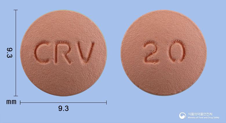 크레라토정20mg(로수바스타틴칼슘)