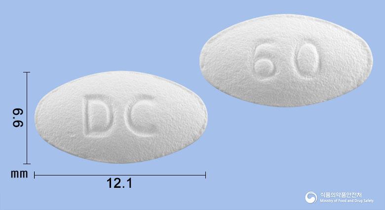록시스타정60밀리그램(라록시펜염산염)