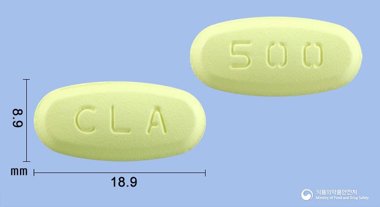 클래정500mg(클래리트로마이신)