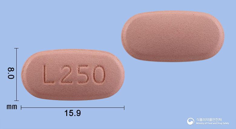 레보바이정250밀리그램(레보플록사신수화물)