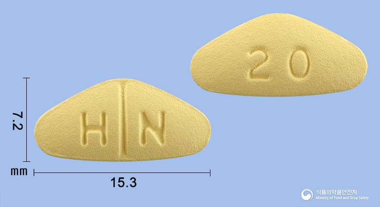 제이케이(JK)정20밀리그램(타다라필)