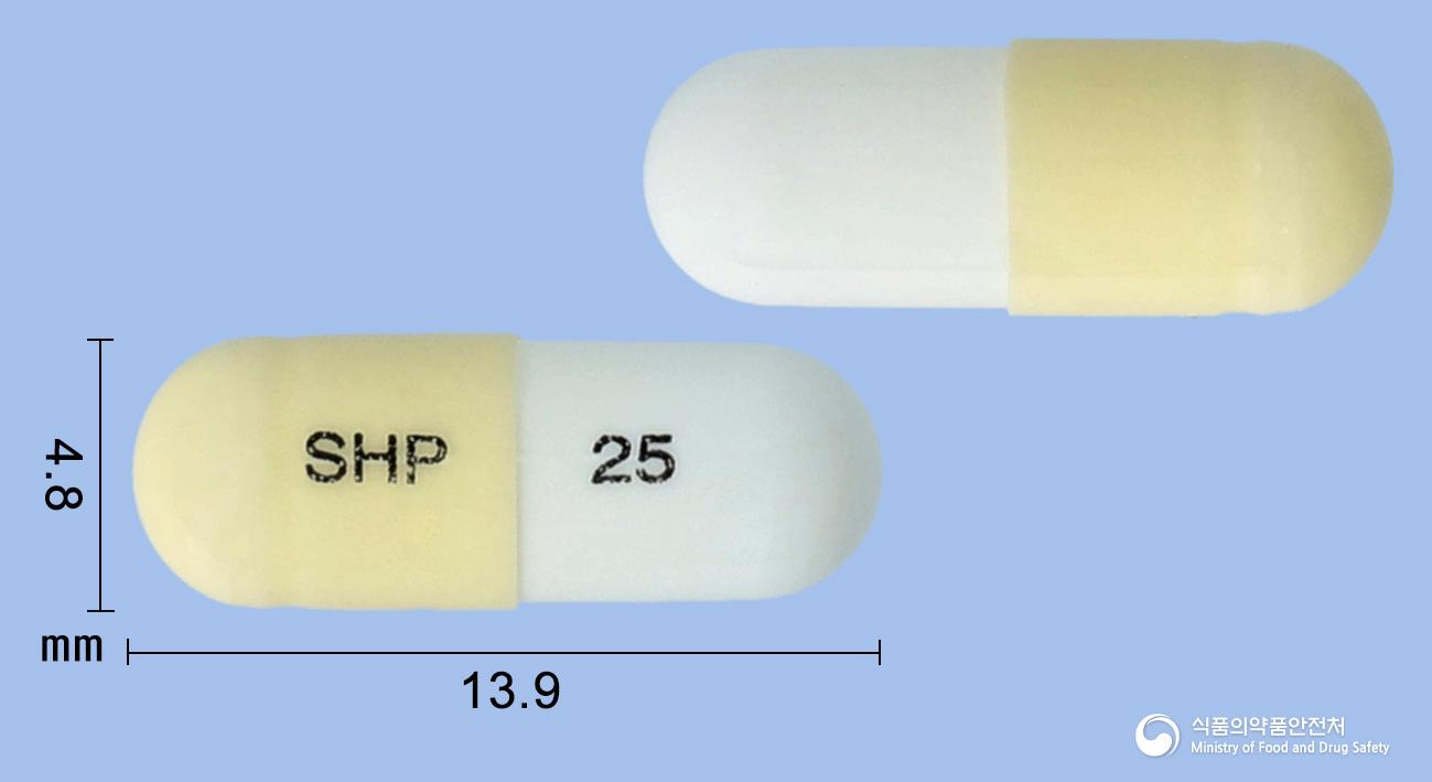프리카캡슐25밀리그램(프레가발린)