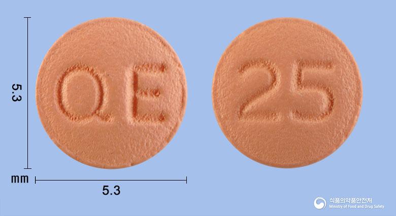 신신쿠에티아핀정25밀리그램(쿠에티아핀푸마르산염)