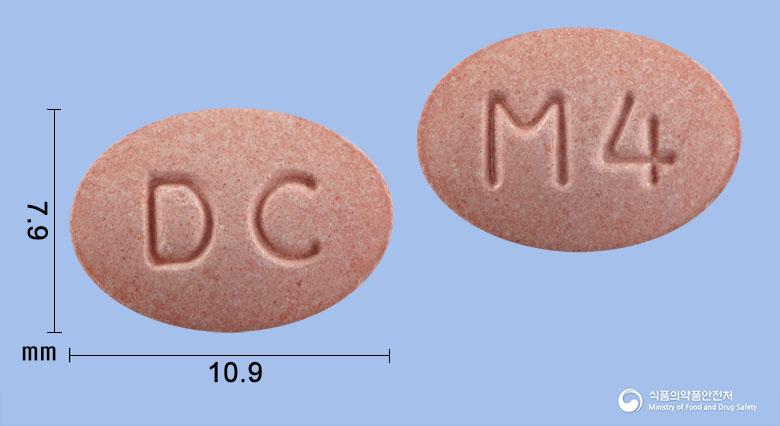 몬테카스츄정4밀리그램(몬테루카스트나트륨)