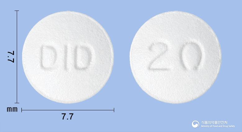 아토르바디드정20밀리그램(아토르바스타틴칼슘수화물)