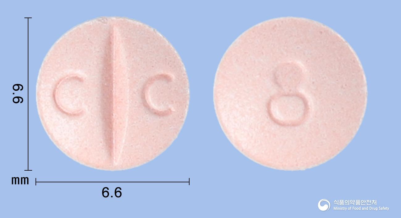 칸데큐어정8밀리그램(칸데사르탄실렉세틸)
