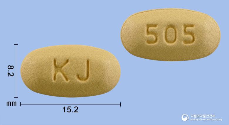 크레비스정500/5밀리그램