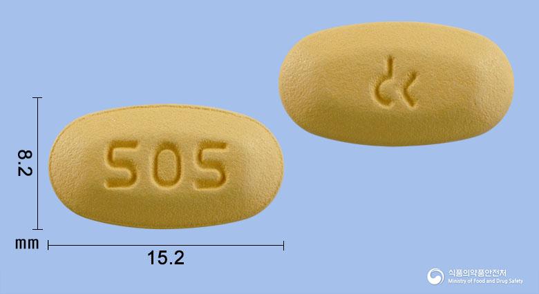로수탄메트정500/5밀리그램