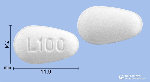 로사르정100mg(로사르탄칼륨)