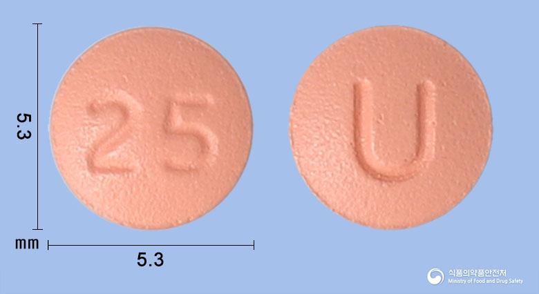 티디핀정25밀리그램(쿠에티아핀푸마르산염)
