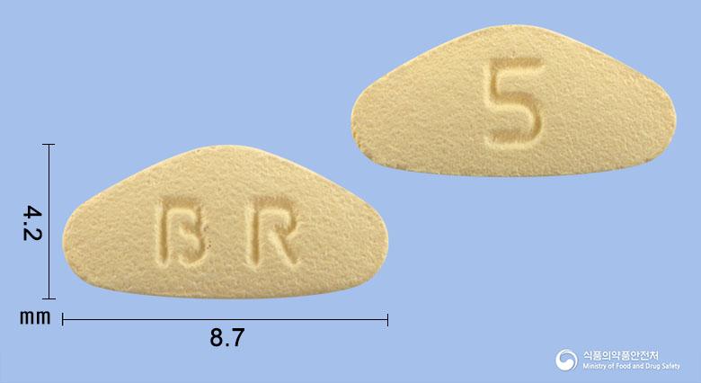오설램정5밀리그램(타다라필)