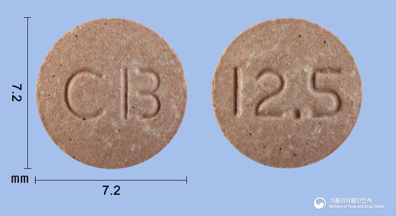 카베씨티정12.5mg(카르베딜롤)