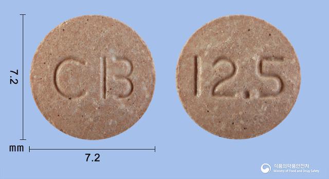 카베씨티정12.5mg(카르베딜롤)