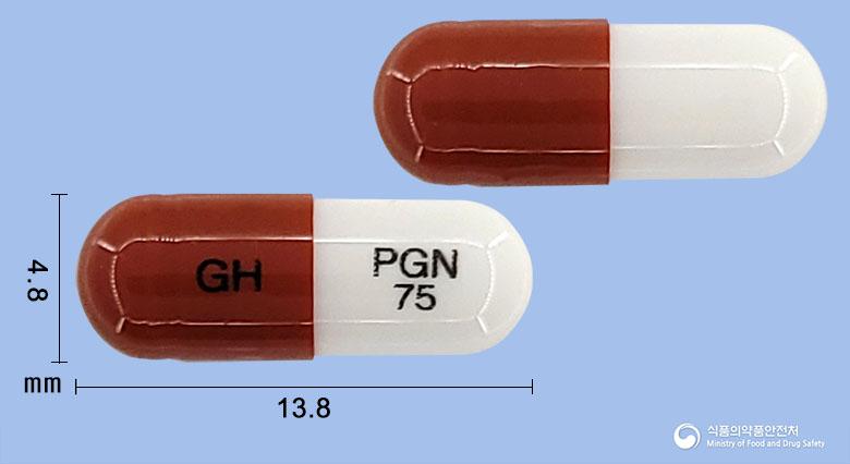 프레발캡슐75밀리그램(프레가발린)