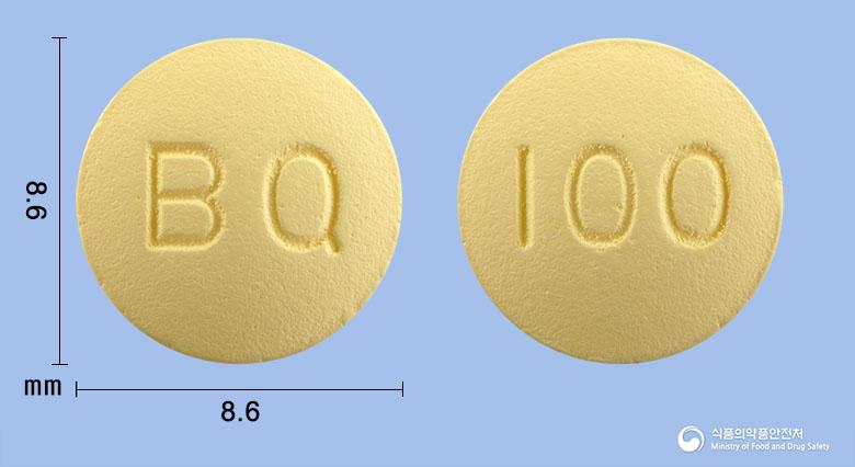 베아켈정100밀리그램(쿠에티아핀푸마르산염)