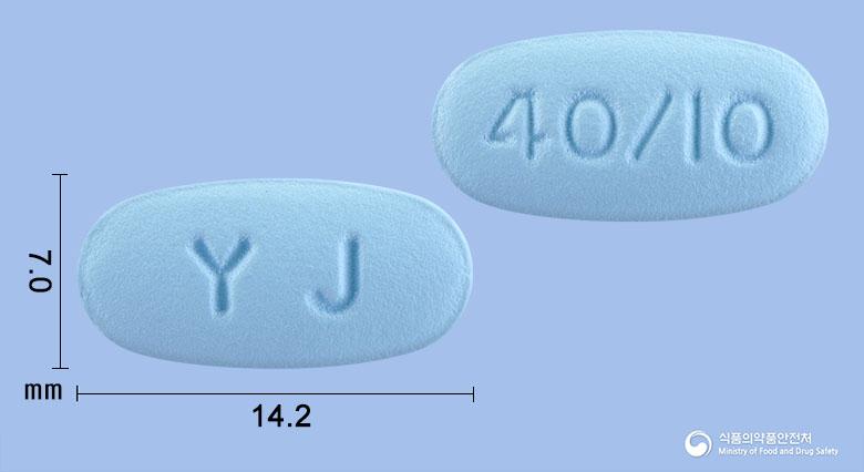 텔미로수정40/10밀리그램