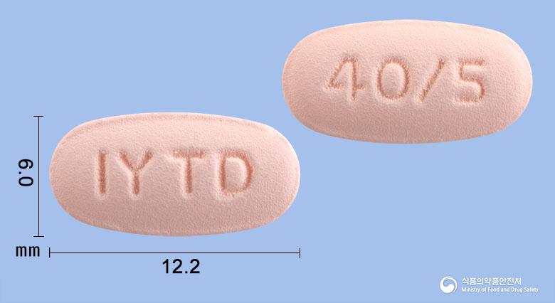 텔로다운정40/5밀리그램