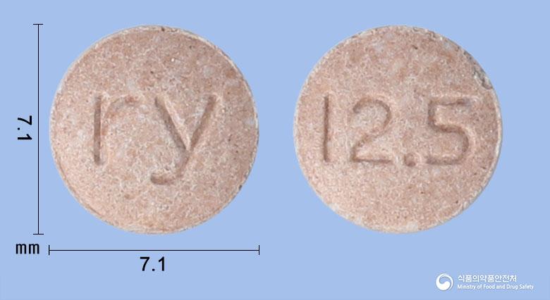 카베딜정12.5밀리그램(카르베딜롤)