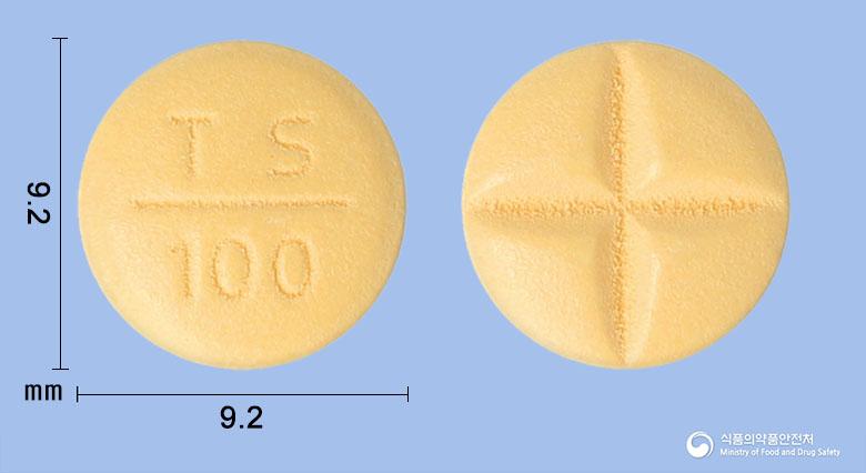 토피스트정100밀리그램(토피라메이트)