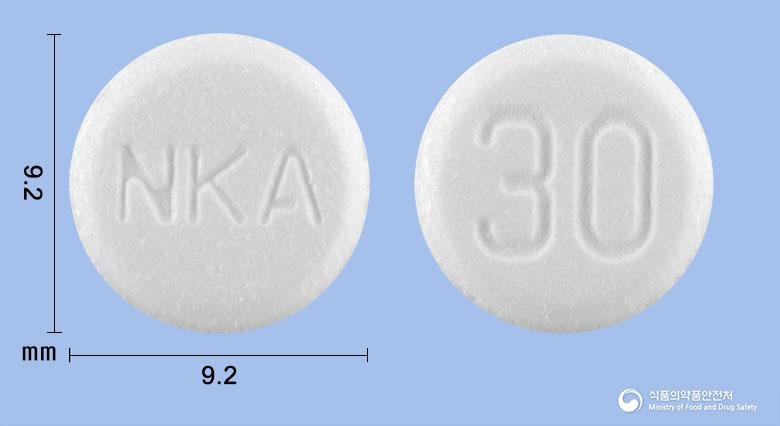 엑토린정30밀리그램(피오글리타존염산염)